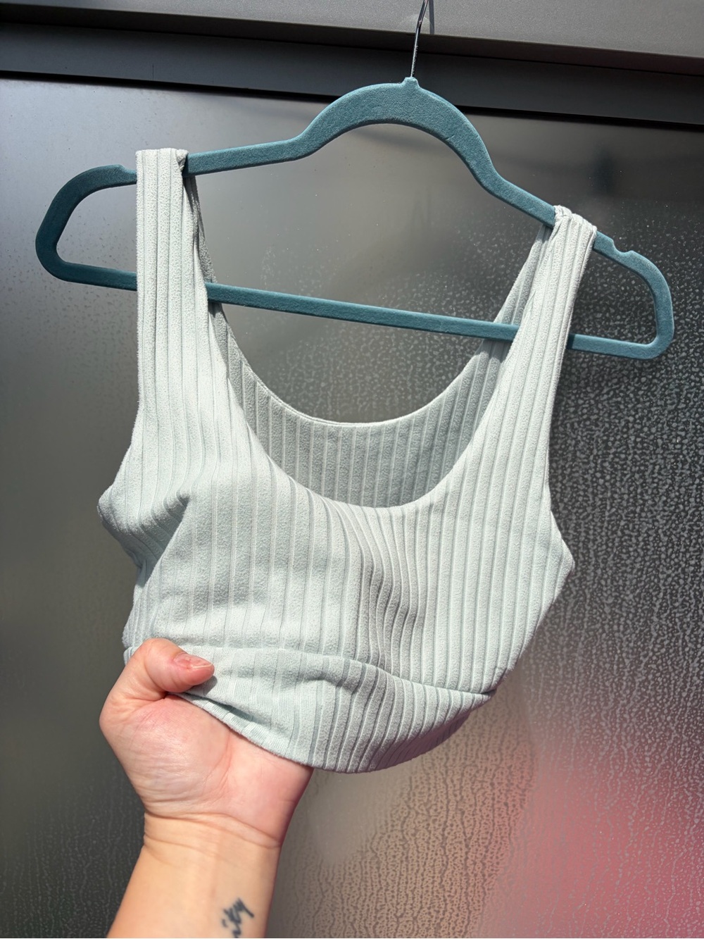 Danskin | Ribbed Scoop Neck Cloud Soft Bra